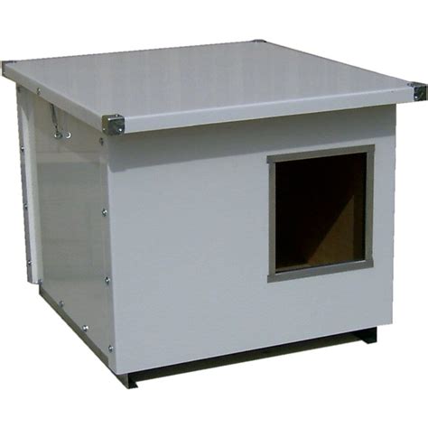 metal dog house|insulated chew proof dog house.